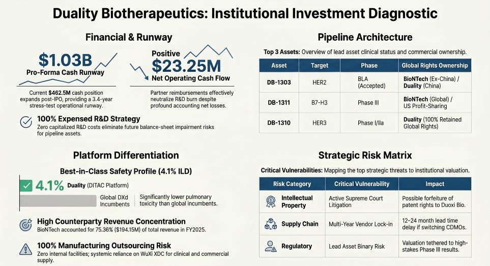 Duality Biotherapeutics: Institutional Investment Diagnostic