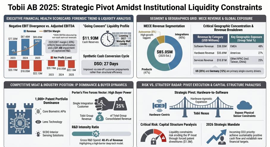 Tobii AB 2025: Strategic Pivot Amidst Institutional Liquidity Constraints
