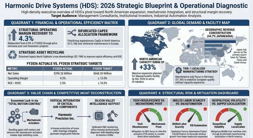 Harmonic Drive Systems (HDS): 2026 Strategic Blueprint & Operational Diagnostic