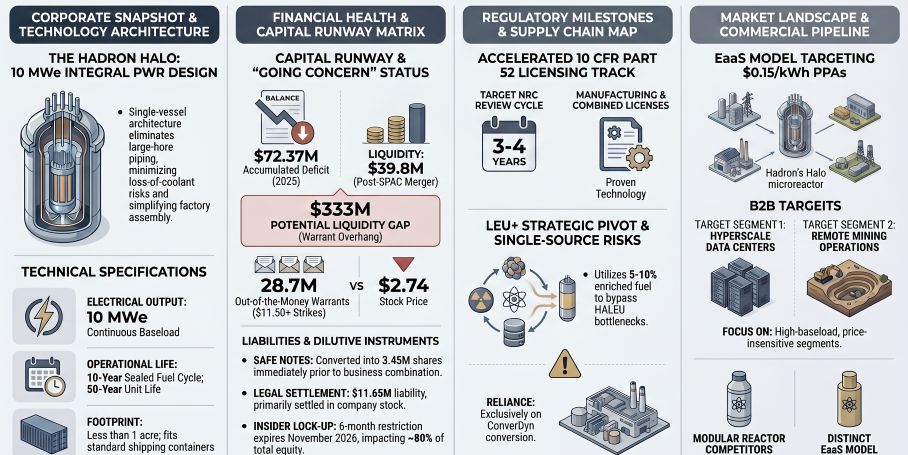 Hadron Energy Strategic Commercialization & Risk Matrix