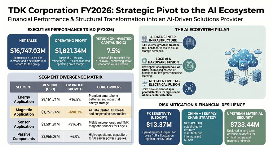 TDK Corporation FY2026: Strategic Pivot to the Al Ecosystem