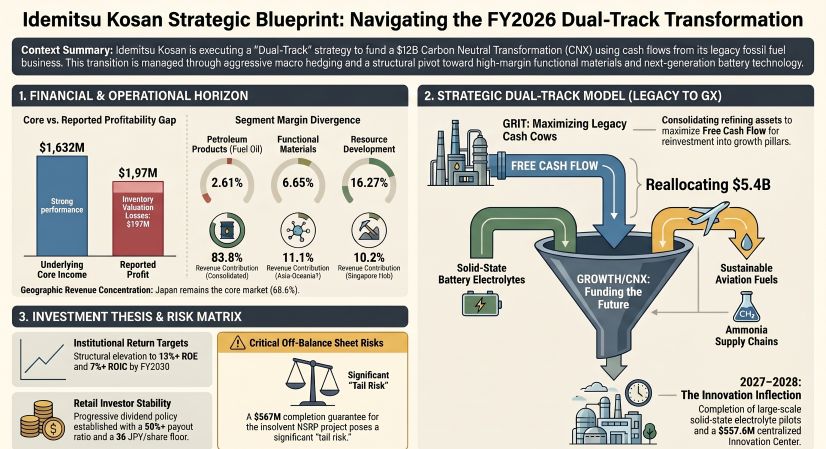 Idemitsu Kosan Strategic Blueprint: Navigating the FY2026 Dual-Track Transformation