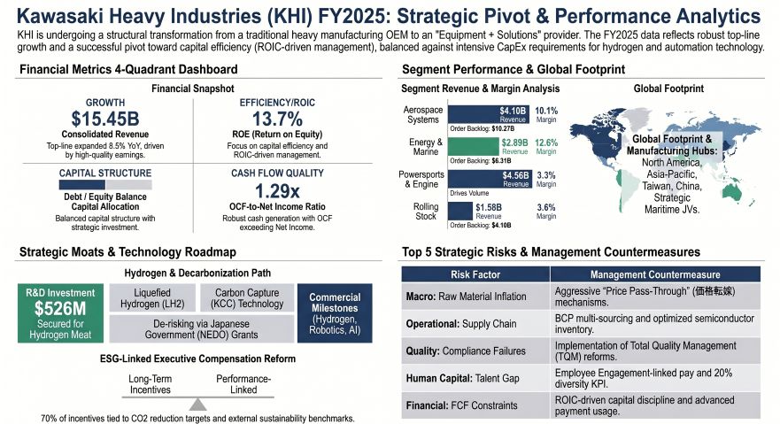 Kawasaki Heavy Industries (KHl) FY2025: Strategic Pivot & Performance Analytics