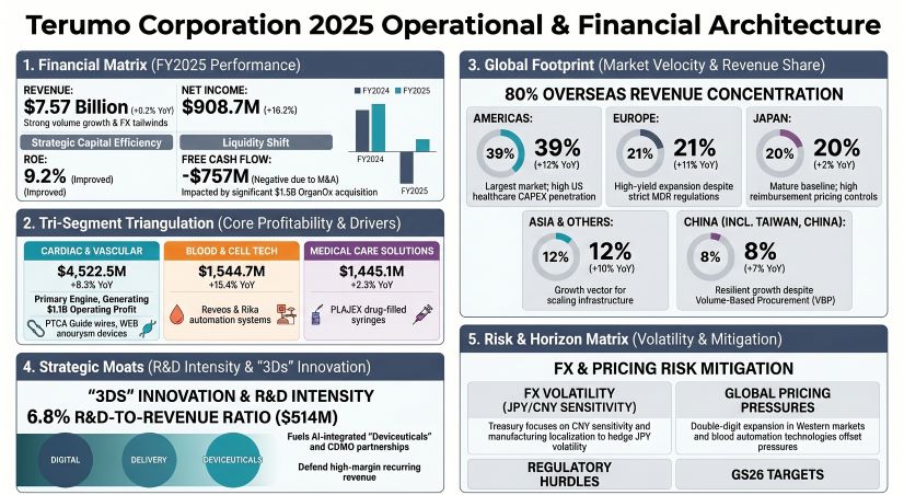 Terumo Corporation 2025 Operational & Financial Architecture