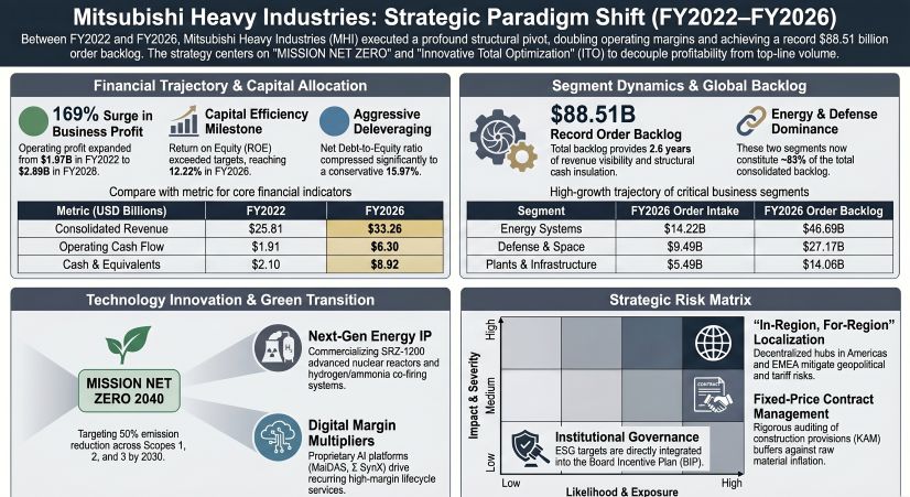 Mitsubishi Heavy Industries: Strategic Paradigm Shift (FY2022-FY2026)