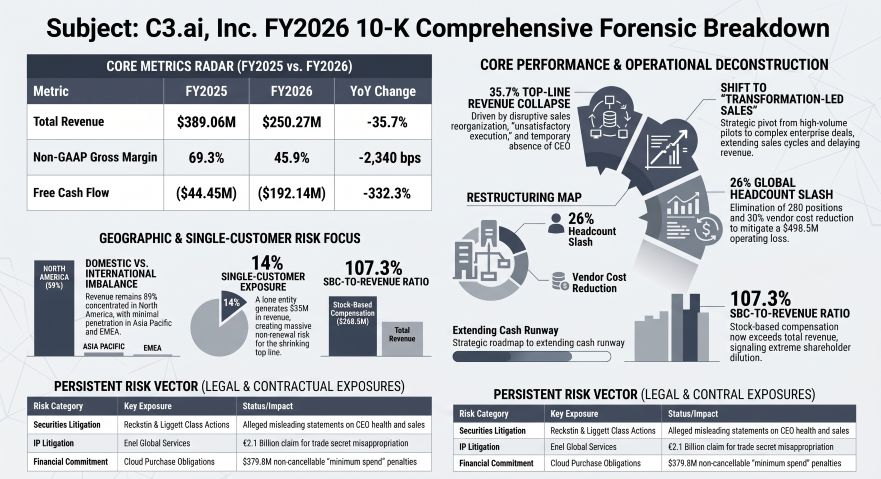 C3.ai Inc FY2026 10-K Comprehensive Forensic Breakdown