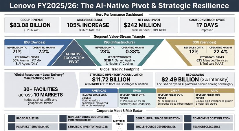 Lenovo FY2025/26: The Al-Native Pivot & Strategic Resilience