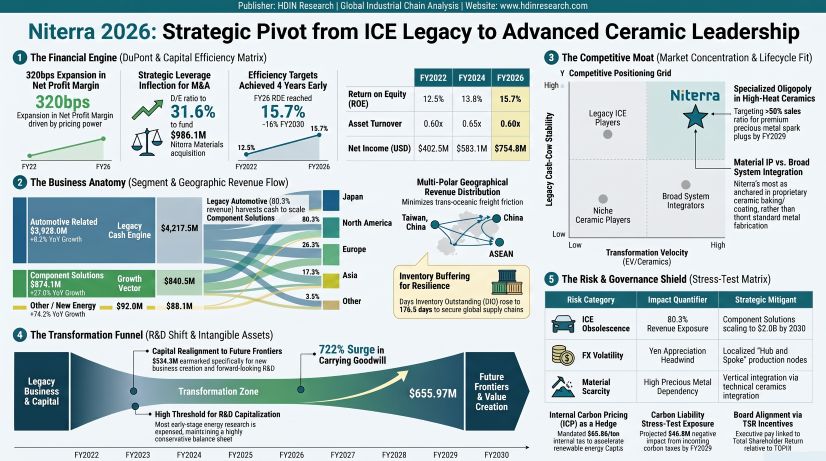 Niterra 2026: Strategic Pivot from lCE Legacy to Advanced Ceramic Leadership