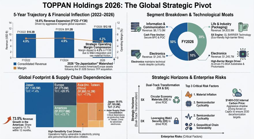 TOPPAN Holdings 2026: The Global Strategic Pivot