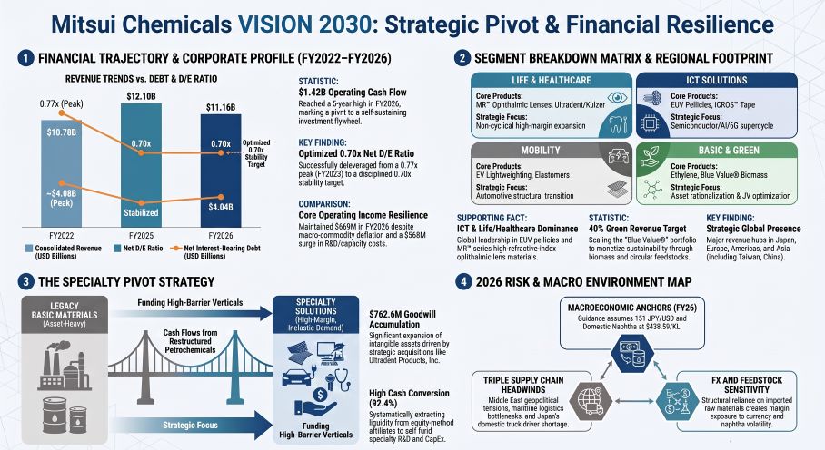 Mitsui Chemicals VISlON 2030: Strategic Pivot & Financial Resilience