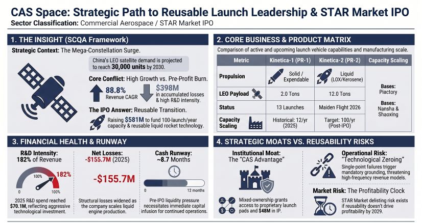 CAS Space: Strategic Path to Reusable Launch Leadership & STAR Market IPO