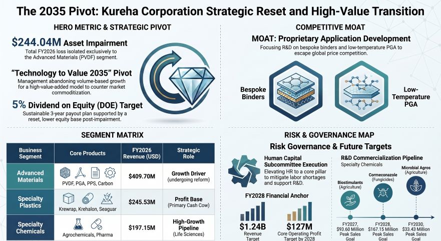 The 2035 Pivot: Kureha Corporation Strategic Reset and High-Value Transition