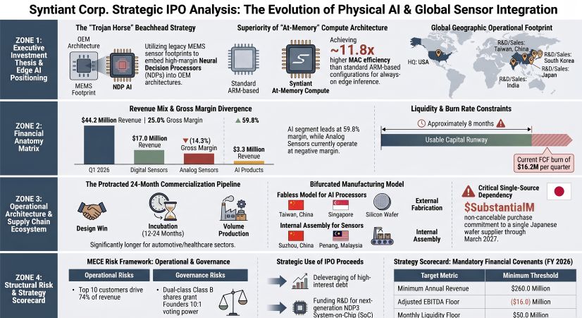 Syntiant Corp Strategic lPO Analysis: The Evolution of Physical Al & Global Sensor Integration