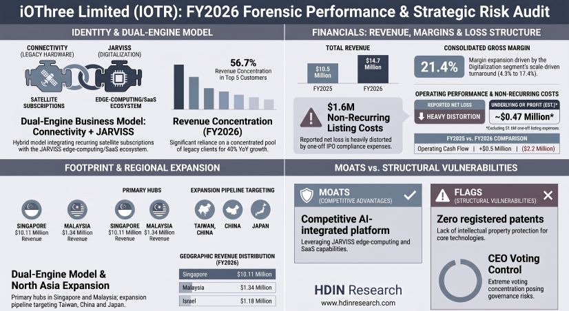 iOThree Limited (lOTR): FY2026 Forensic Performance & Strategic Risk Audit