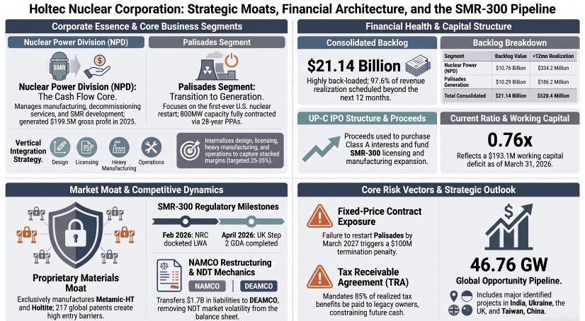 Holtec Nuclear Corporation: Strategic Moats, Financial Architecture, and the SMR-300 Pipeline