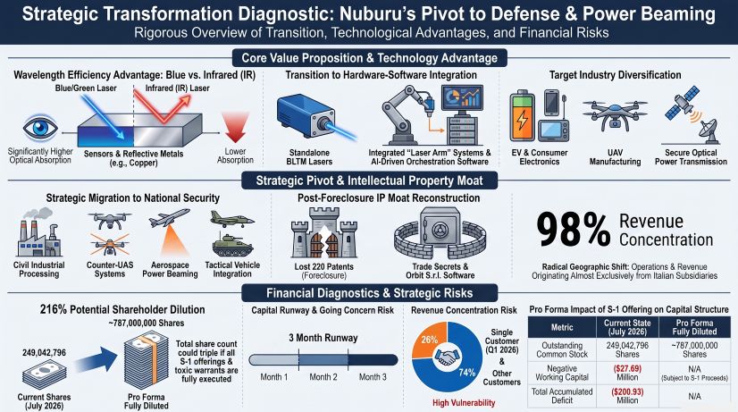 Strategic Transformation Diagnostic: Nuburu's Pivot to Defense & Power Beaming