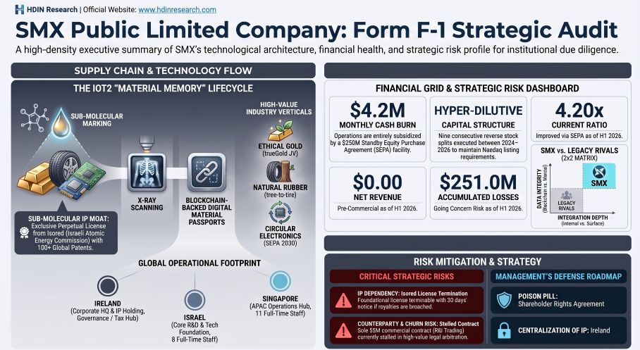 SMX Public Limited Company Form F-1 Strategic Audit