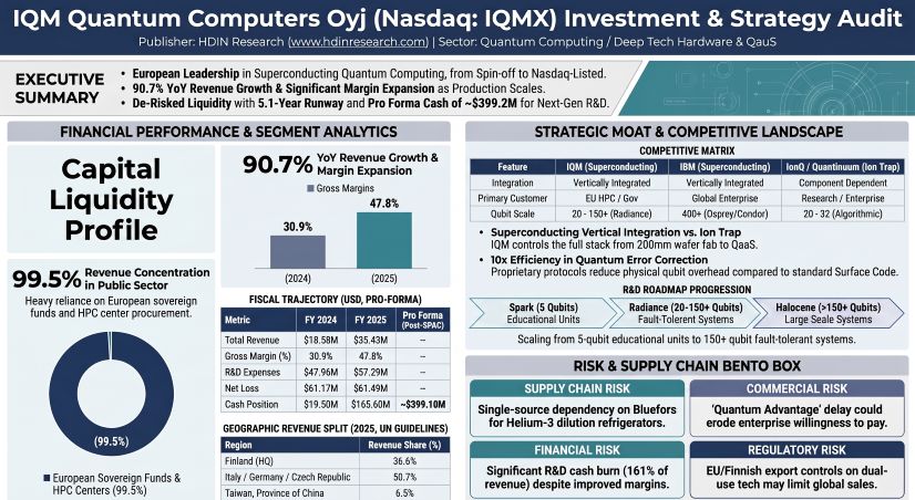 IQM Quantum Computers Oyj (Nasdaq lQMX) Investment & strategy Audit