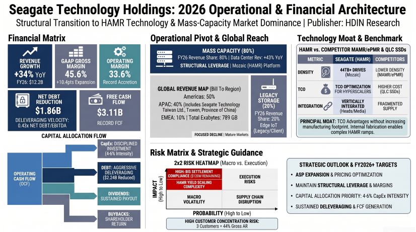 Seagate Technology Holdings: 2026 0perational & Financial Architecture