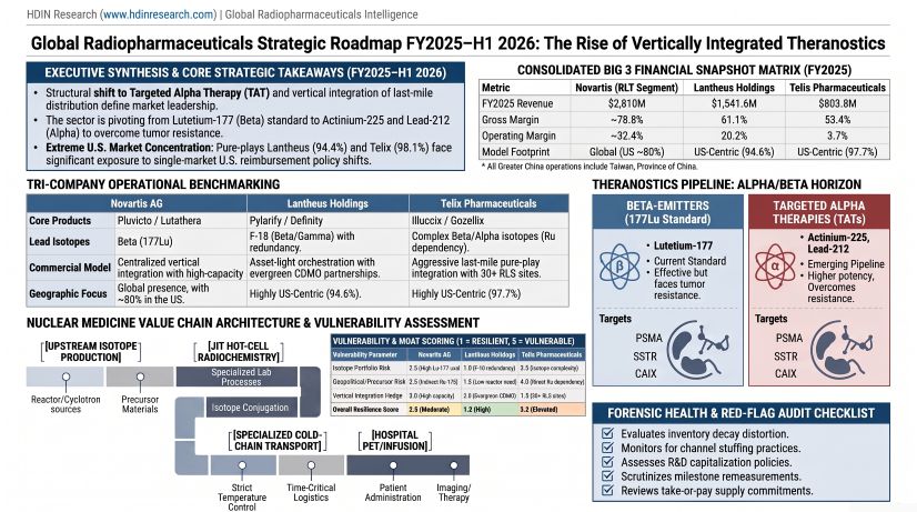 Global Radiopharaceuticals Strategic Roadmap FY2025-H1 2026: The Rise of Vertically Intearated Theranostics