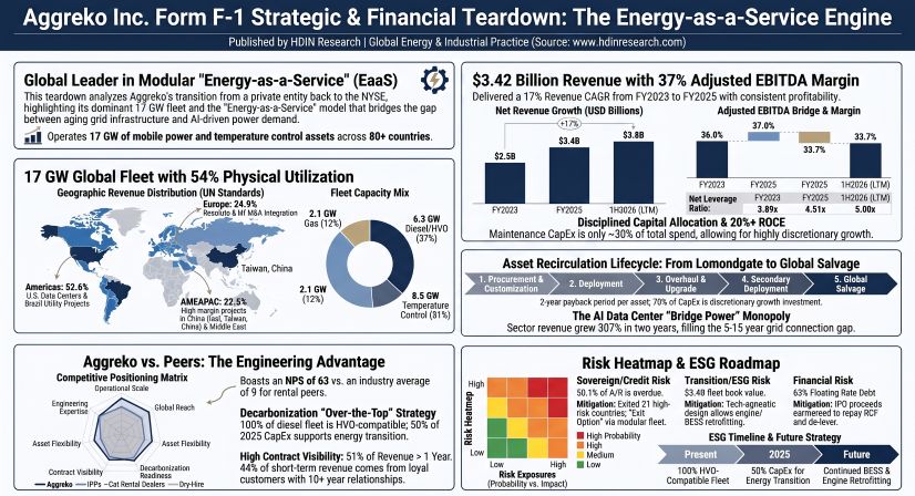 Aggreko Inc Form F-1 Strategic & Financial Teardown: The Energy-as-a-Service Engine