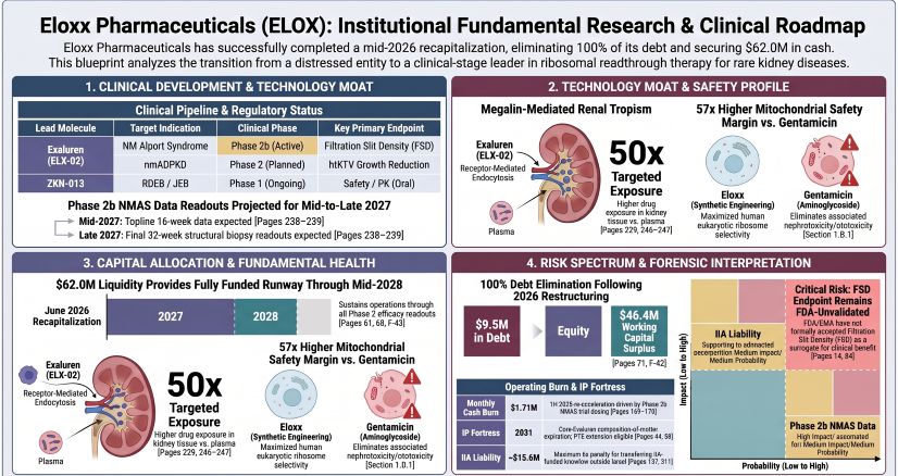 Eloxx Pharmaceuticals (ELOX) Institutional Fundamental Research & Clinical Roadmap
