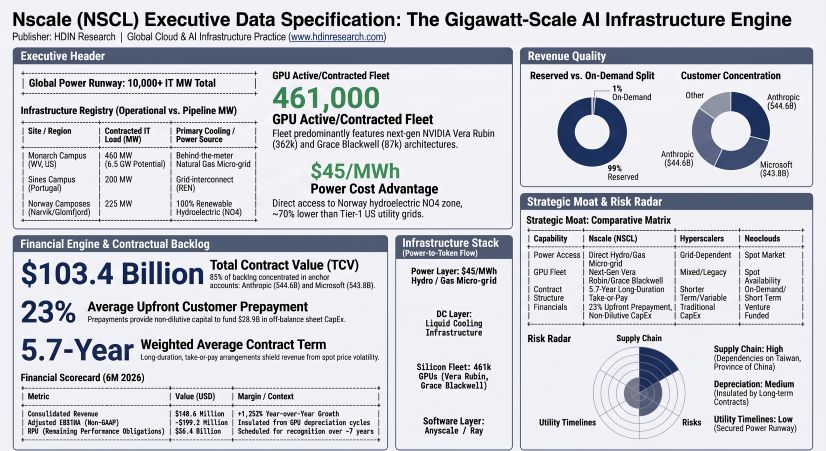 Nscale (NSCL) Executive Data Specification: The Gigawatt-Scale Al infrastructure Engine