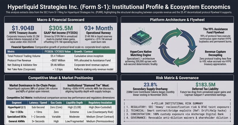 Hyperliquid Strategies Inc (Form S-1): Institutional Profile & Ecosystem Economics