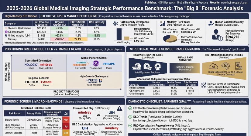 2025-2026 Global Medical lmaging Strategic Performance Benchmark: The Big 8 Forensic Analysis