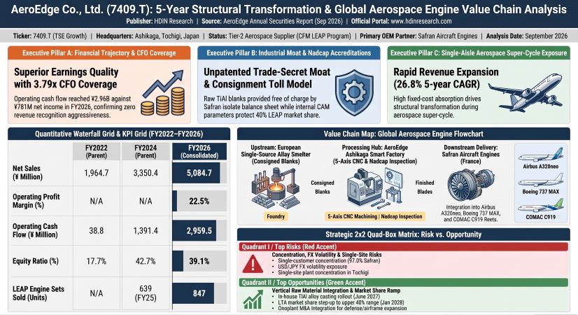 AeroEdae 5-Year Structural Transformation & Global Aerospace Engine Value chain Analysis