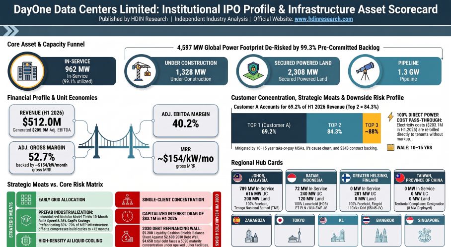 DayOne Data Centers Limited Institutional lPO Profile & Infrastructure Asset Scorecard