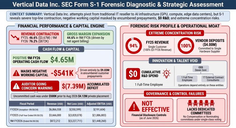 Vertical Data Inc SEC Form S-1 Forensic Diagnostic & Strategic Assessment