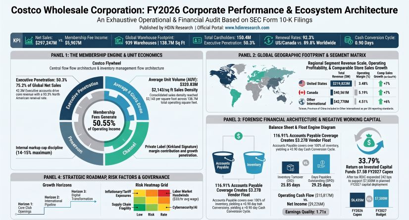 Costco Wholesale Corporation FY2026 Corporate Performance & Ecosystem Architecture