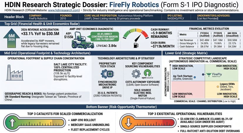 FireFly Robotics Form S-1 IPO Diagnostic