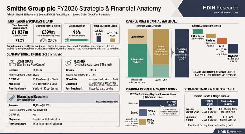 Smiths Group plc FY2026 Strategic & Financial Anatomy