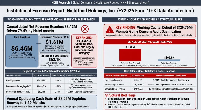 Nightfood Holdings Inc FY2026 Form 10-K Data Architecture