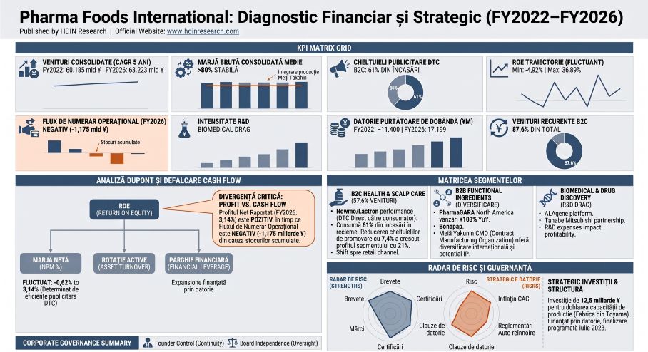 Pharma Foods International Diagnostic Financiar si Strategic (FY2022-FY2026)
